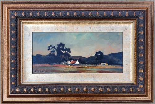 Original oil painting by JOHANN VAN RENSBURG