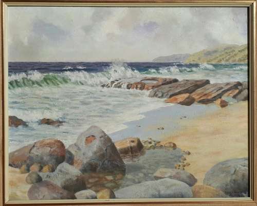Original oil painting by MALLINICK