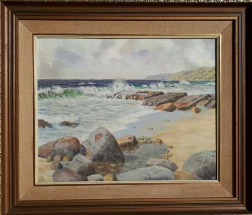 Original oil painting by MALLINICK