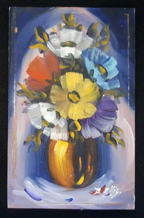 Original oil painting by D.ELLIS