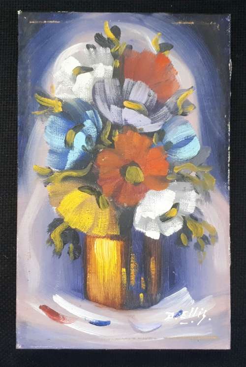 Original oil painting by D.ELLIS