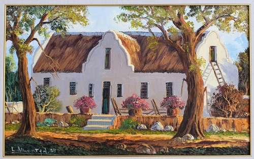 Original oil painting by LESLIE ALBERTYN