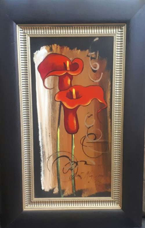 Original oil painting by LOUIS MAY
