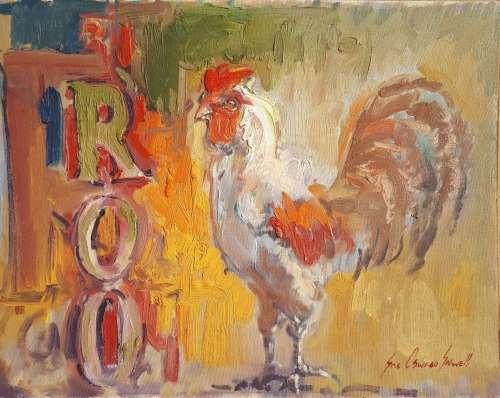 Oiginal oil painting by ERIC OSWALD EATWELL