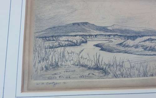 Original etch by W.H. COETZER