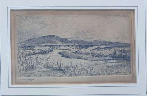 Original etch by W.H. COETZER