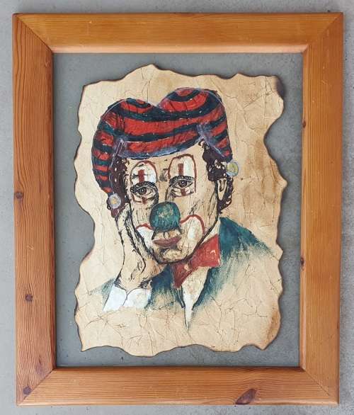 Original mixed medium painting by DOELYN
