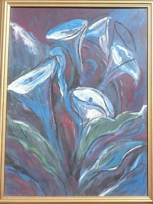 Original oil painting by ANSIE COETZEE