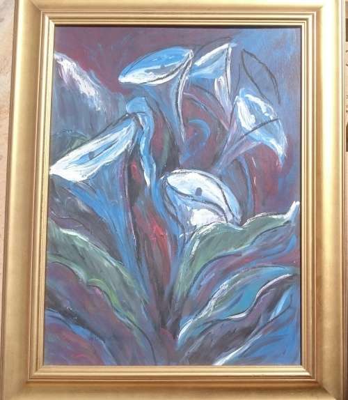 Original oil painting by ANSIE COETZEE