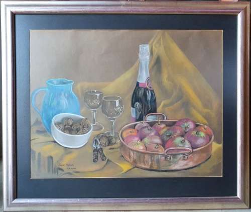 Original pastel painting by JAPIE HUMAN