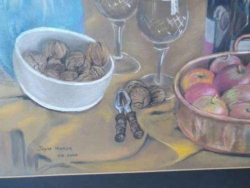 Original pastel painting by JAPIE HUMAN