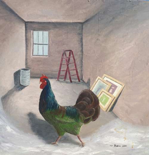 Original oil painting by DAISA