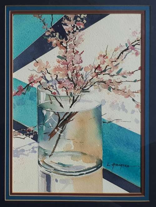 Original watercolour painting by LOUIS HIEMSTRA