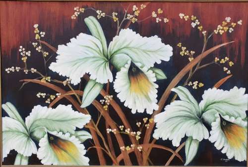 Original acryl painting by CHRIS JONKER