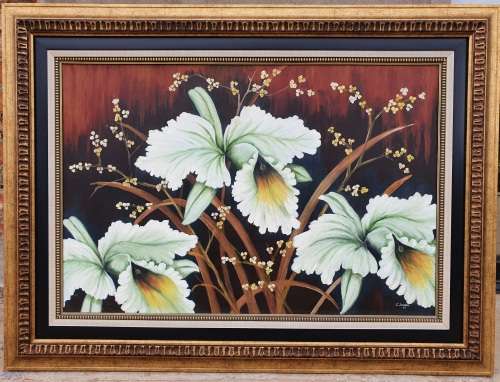 Original acryl painting by CHRIS JONKER