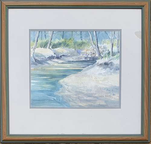 Original watercolour painting by OLIVIA MARITZ
