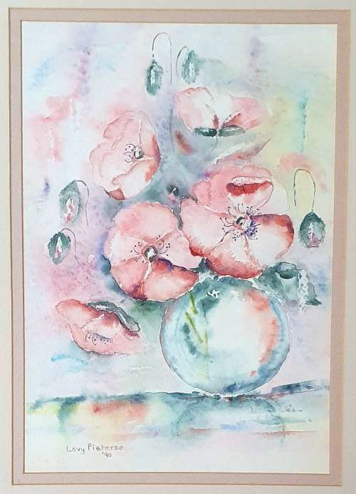 Original watercolour painting by LOVY PIETERSE