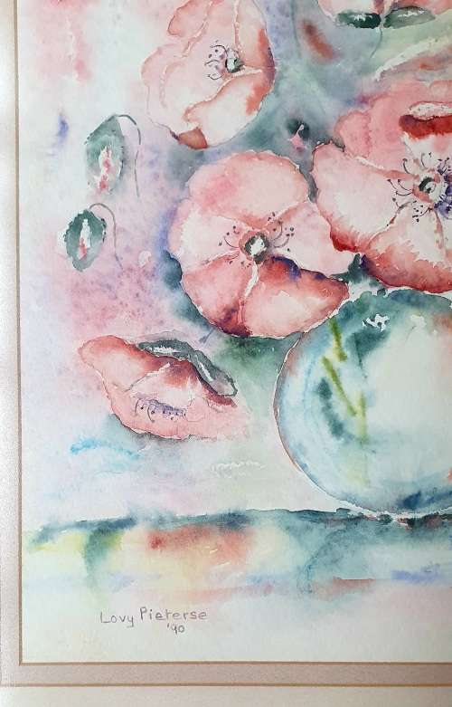 Original watercolour painting by LOVY PIETERSE