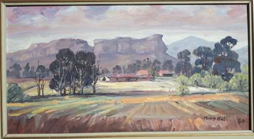 Original oil painting by PHILLIP NEL