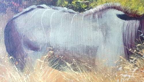 Original oil painting by NICK MEYER