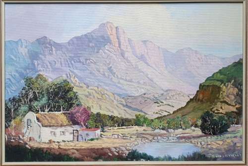 Original oil painting by A VAN LELYVELDT