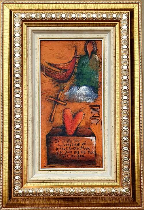 Original oil painting by HANLIE KOTZE