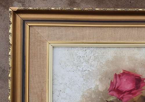 Original oil painting by JEANETTE DYKMAN - Red roses