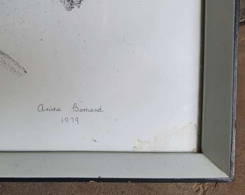Original lito e/a by ANINE BARNARD 1/10 - 1979