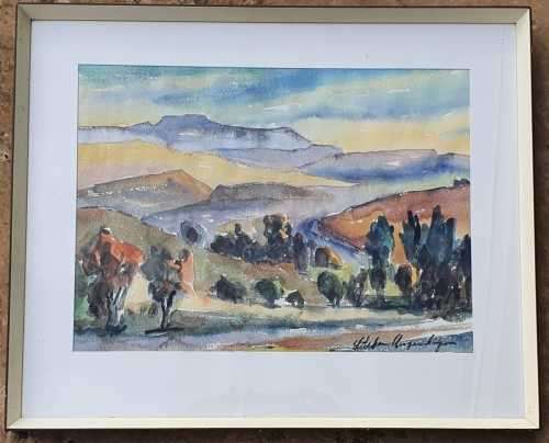 Original watercolour painting by STEFAN AMPENBERGER
