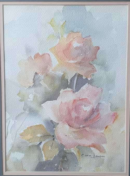 Original watercolour painting by CORA LAWSON