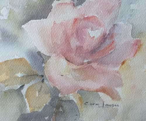 Original watercolour painting by CORA LAWSON