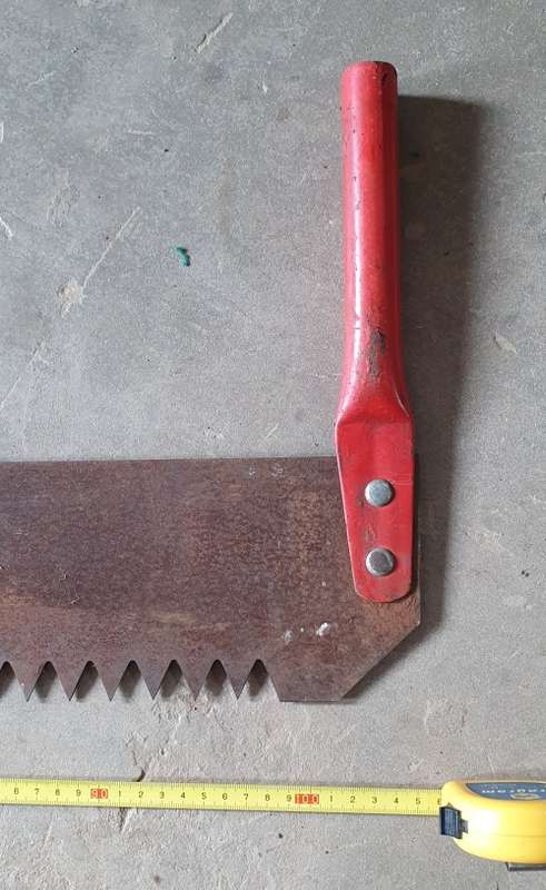 Vintage two man crosscut pull saw - 1,05m