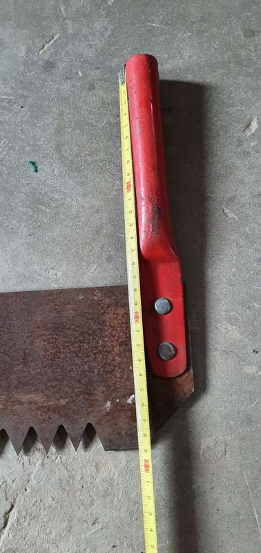 Vintage two man crosscut pull saw - 1,05m