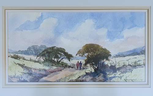 Original watercolour painting by KOBUS KOTZE