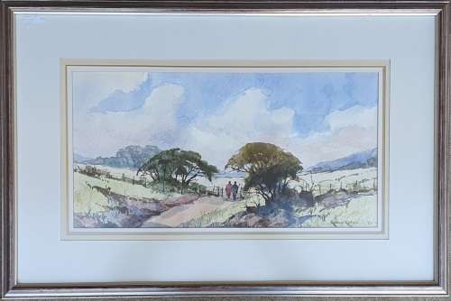 Original watercolour painting by KOBUS KOTZE