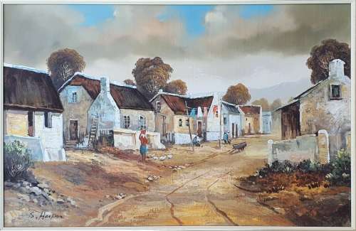 Original oil painting by S. HARPER