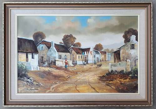 Original oil painting by S. HARPER