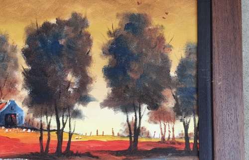 Original framed oil painting signed by the artist as per attached photos