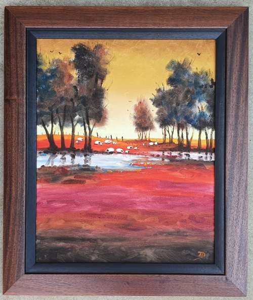 Original framed oil painting signed by artist as per attached photos