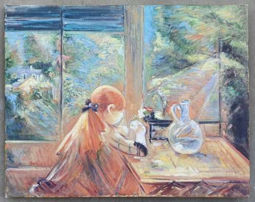 Original oil painting signed by Artist - looks like Bettiwo