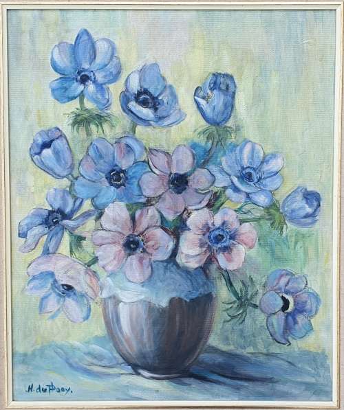 Original oil painting by H. DU PLOOY