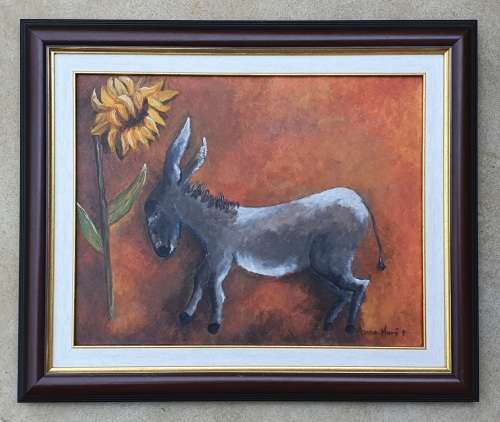 Original framed oil paintig by Anna-Marè