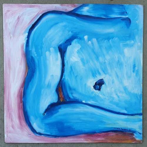 Original acrylic painting by STEPHEN RUSSELL