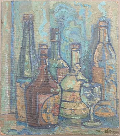Original oil painting by J. Mathieson