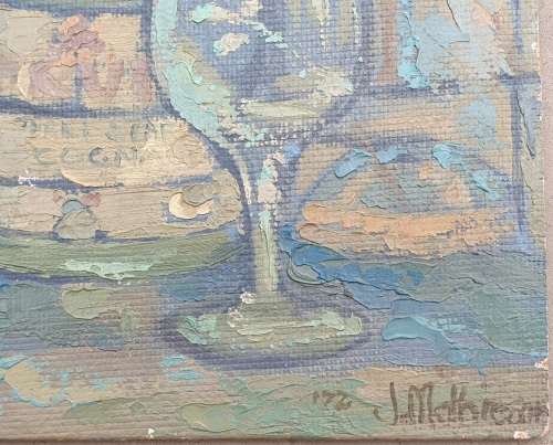 Original oil painting by J. Mathieson