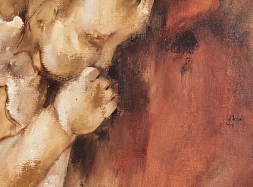 Original ol painting by WILMè SMIT