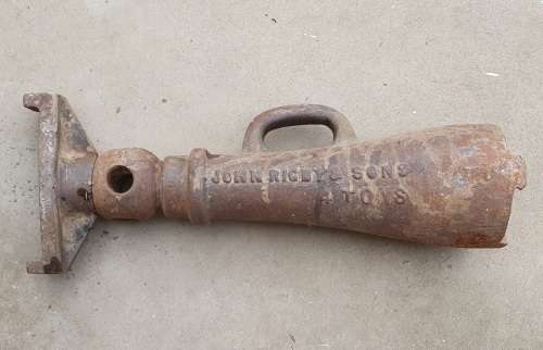 Vitage cast iron John Rigby & sons - 4 tons jack - Wednesbury England, as per photos