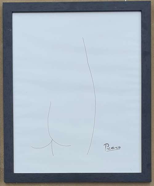 Framed Picasso print as per photo