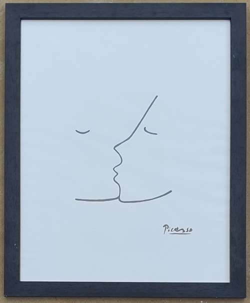 Framed Picasso print as per photo