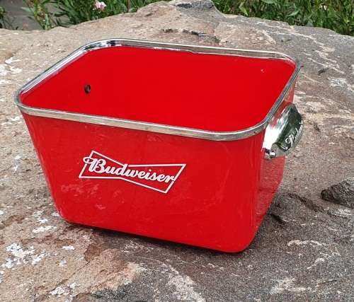 Budweiser six pack ice backet as per photo
